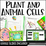 Cells (Plant and Animal Cells) with Digital Science Activities