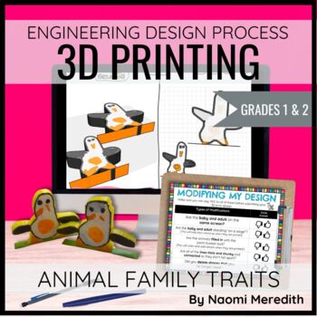 Preview of Animal Characteristics Activity | 3D Printing STEM Project