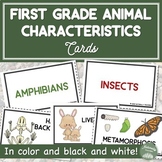 Animal Characteristics Center Cards