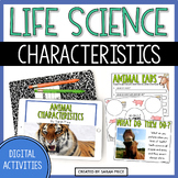 Animal Characteristics Digital Activities