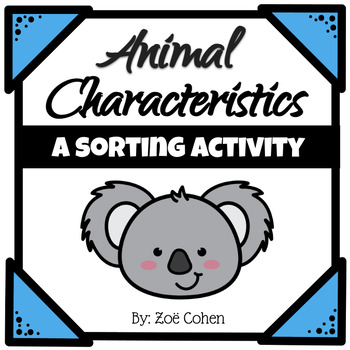 Preview of Animal Characteristics Sort