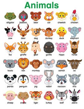 all animal age chart