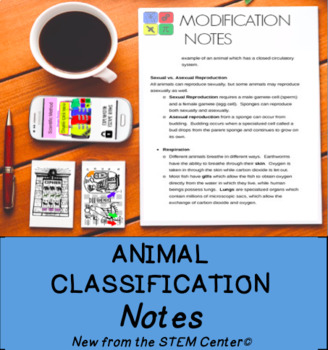 Preview of Animal Classification - Distance Learning