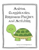 Animal Classification Activities and Research Projects