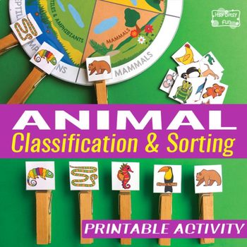 Preview of Animal Classification Activity