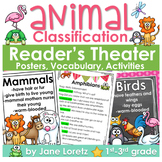 Animal Classification ELA and Science Unit, 1st grade, 2nd