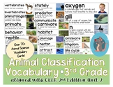 Animal Classification Science CKLA 3rd Grade Unit 2 Vocabu
