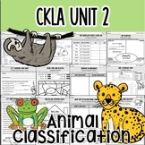 Animal Classification CKLA 3rd Grade Unit 2 Supplement Pack