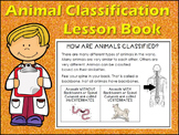 Animal Classification Characteristics Lesson Book fill in 