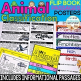 Animal Classification Flip Book & Passages | Posters, Animal Classification Sort