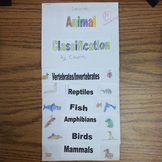 Animal Classification Flipbook!