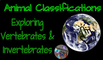 Preview of Animal Classification Graphic Organizer - Click-in-Play!