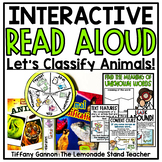 Animal Classification Interactive Read Aloud Lessons and A
