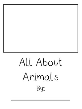 Animal Classification Journal by 5 Feet of Primary | TPT