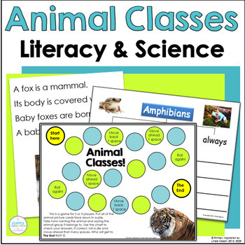 Preview of Animal Classification Literacy & Science Cross-Curricular Activities