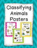 Animal Classification Posters