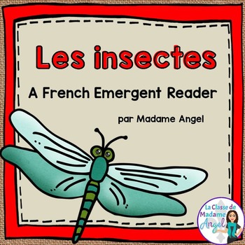 Preview of French Animal Classification Reader - Les insectes