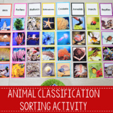 Animal Classification Sorting Activity - Animal Kingdom