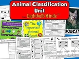 Animal Classification Unit from Lightbulb Minds