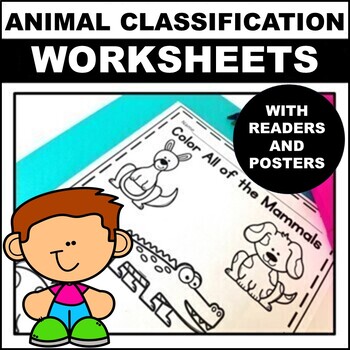 Animal Classification Poster Teaching Resources | TPT