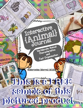 Preview of Animal Classification and Animal Characteristics Sorts FREEBIE!