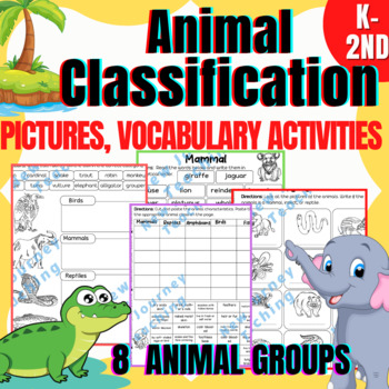 Animal Classification Worksheet Teaching Resources | TPT