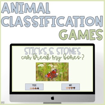 Preview of Animal Classifying Games