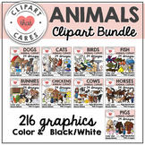Animal Clipart Bundle by Clipart That Cares
