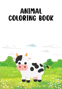 Preview of Animal Coloring Book.