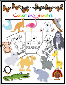 Preview of Free Animal Coloring Book