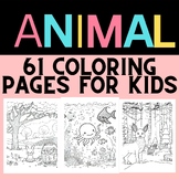 Animal Coloring Pages - 61 Kid-Friendly Printable Coloring Pages