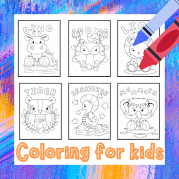 Preview of Animal Coloring Pages