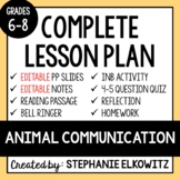 Animal Communication Lesson | Printable & Digital