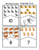 Animal Counting Puzzle 1-10