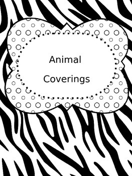 Preview of Animal Coverings