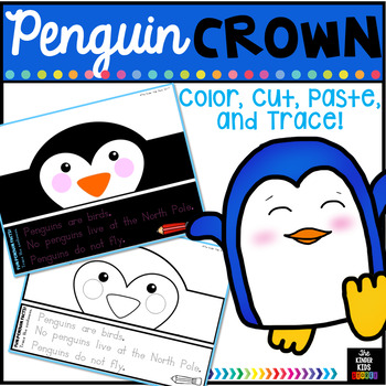 Preview of Animal Hat Penguin Crown - Penguin Hat