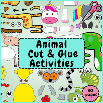 Preview of Animal Cut & Glue
