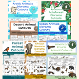 Animal Cutouts Bundle for science projects or arts and crafts