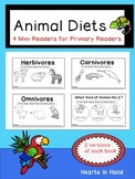 Animal Diets Science Mini Readers(K-3)