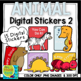 Animal Digital Stickers 2 | Distance Learning | Google™ | 