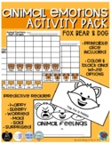 Animal Emotions (Fox, Bear, Dog) - Feelings Pack