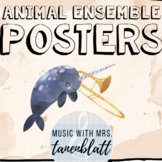 Animal Ensemble Posters
