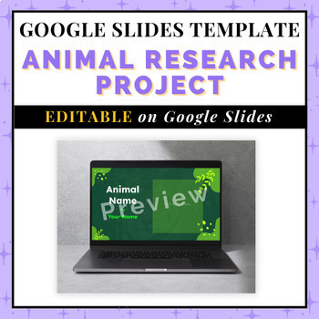 Preview of Animal Explorers: Interactive Research Project - Google Slides Templates