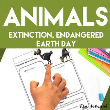 Preview of Animals Extinction Activities | Endangered | Alice & the Dodo Race | Nonfiction