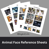 Animal Face Reference Photos and Templates