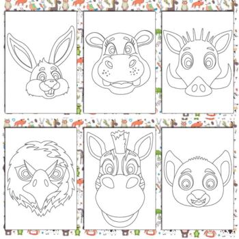 printable to color faces