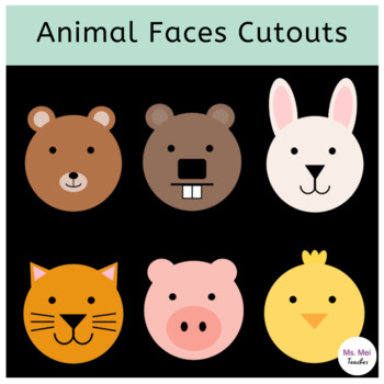 Animal Cutouts Teaching Resources | TPT