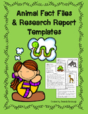Animal Fact Files & Research Report Templates