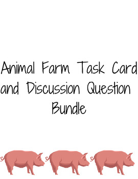 Preview of Animal Farm Bundle