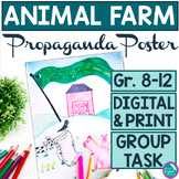 Animal Farm Chapter 3 Propaganda Poster Assignment George 